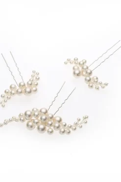 3-er Set Haarnadeln mit Perlen>Poirier Clearance