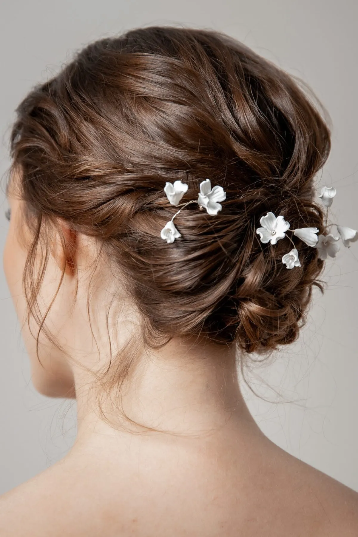 3-er Set Haarpins mit künstlichen Blüten>Poirier Sale