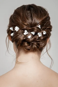 3-er Set Haarpins mit künstlichen Blüten><noscript><img width=