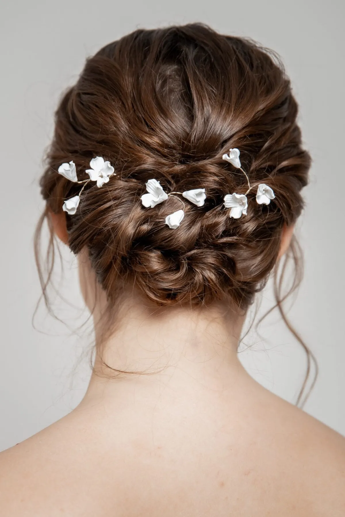 3-er Set Haarpins mit künstlichen Blüten>Poirier Sale