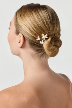 3-er Set Perlen-Haarpins>Poirier Discount