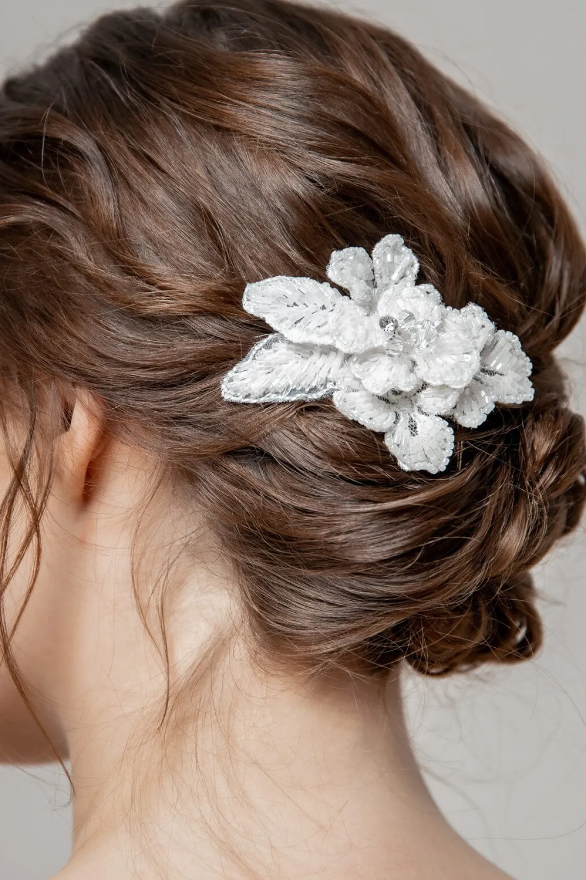 Funkelnder Braut Haarkamm in Ivory>Poirier Best