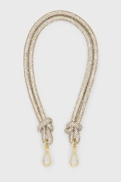 Funkelnder Handtaschen-Riemen – Knot Strap Crystal |>Weat New