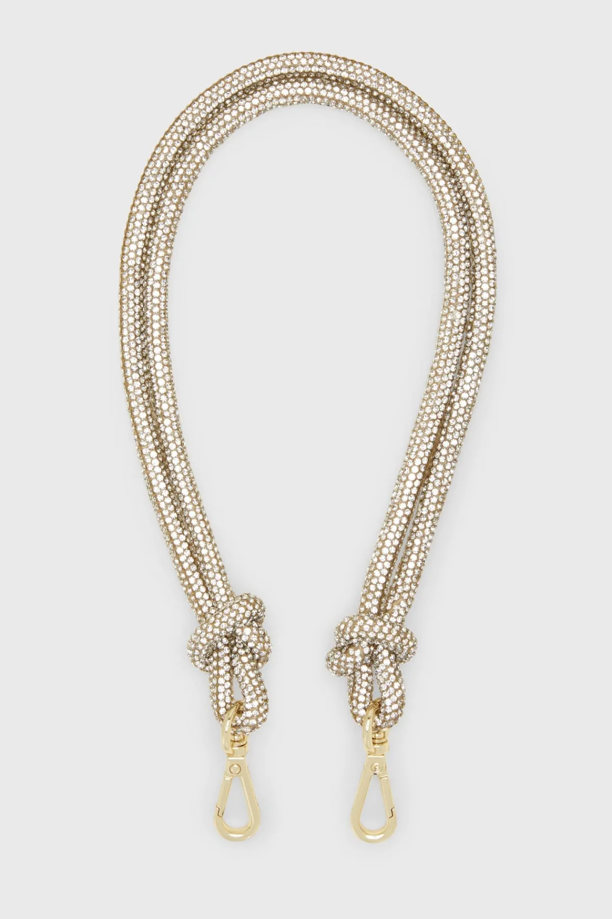 Funkelnder Handtaschen-Riemen – Knot Strap Crystal |>Weat New