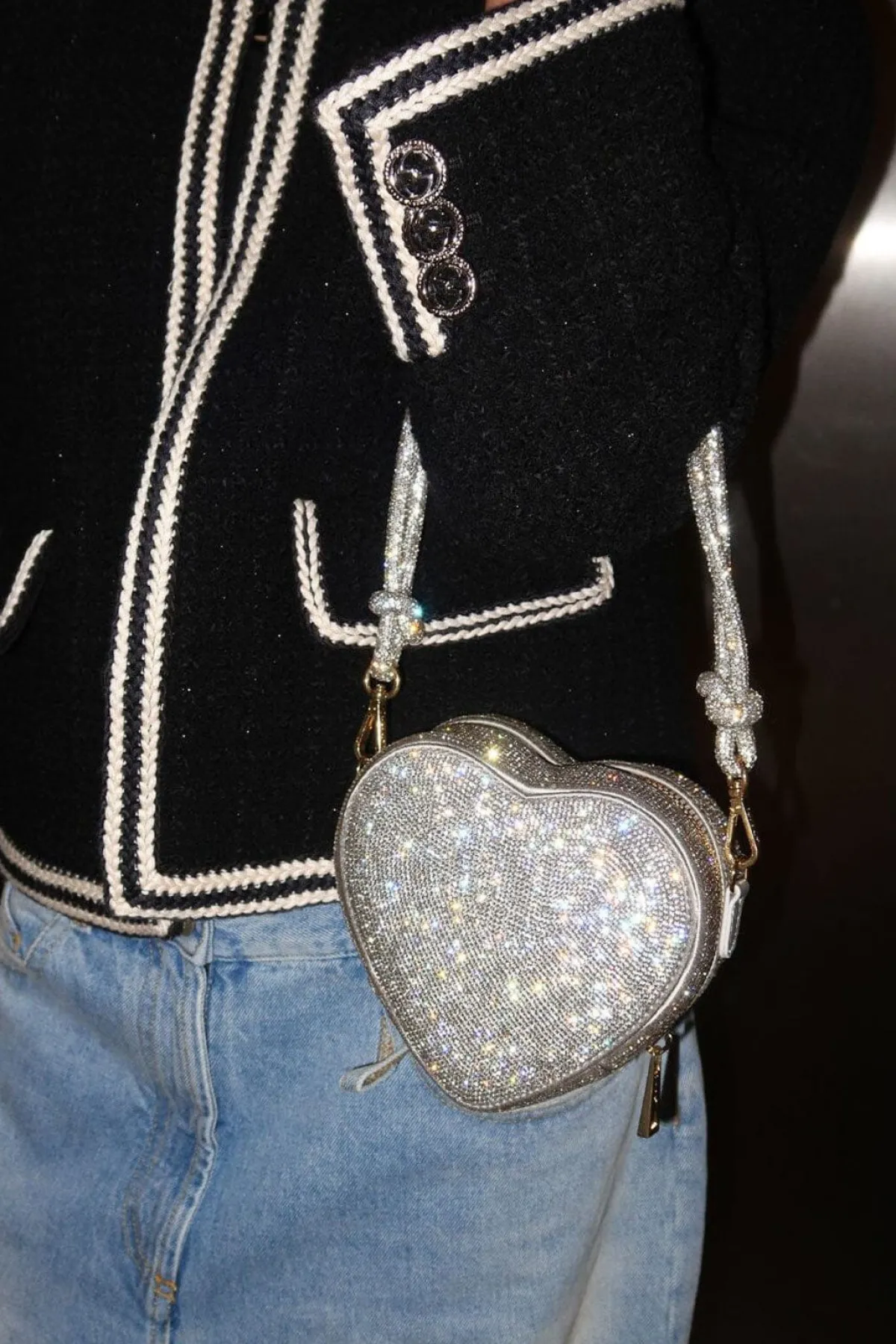 Funkelnder Handtaschen-Riemen – Knot Strap Crystal |>Weat New