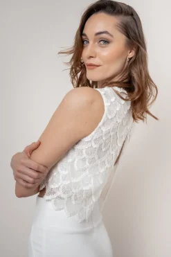 Funkelndes Braut Top – Eske>noni Online