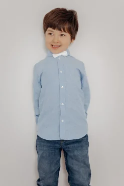 Hübsche Fliege für Kinder aus Norine-Spitze in Ivory –><noscript><img width=