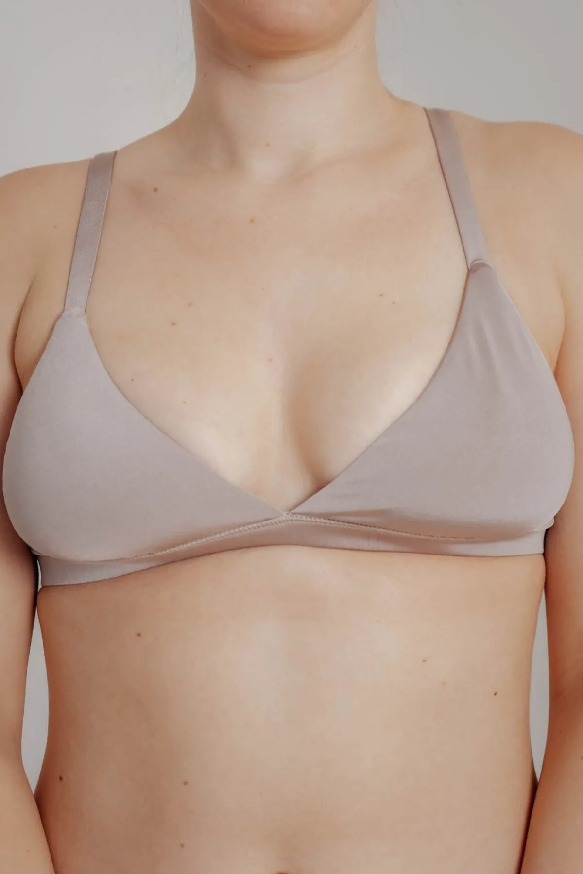 Hellgraues Bustier – Bralette Putty>twobirds Clearance