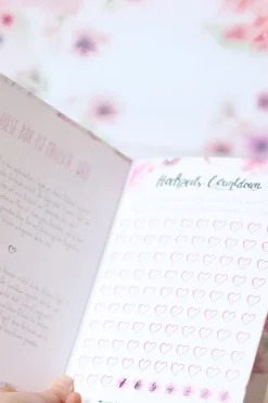 Hochzeits-Countdown-Kalender™ mit Gold-Armband und Schlafmaske><noscript><img width=