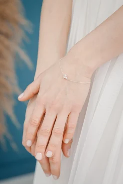 Ketten-Armband mit Kristall-Anhänger - Simply Gorgeous><noscript><img width=