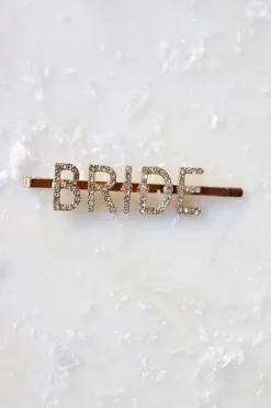 Kristallpavé-Haarpin "Bride">Untamed Petals