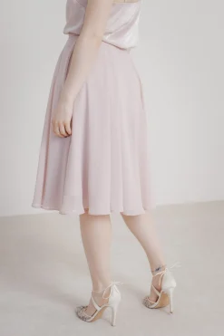 Kurzer Chiffonrock – Tulpa Rosé><noscript><img width=