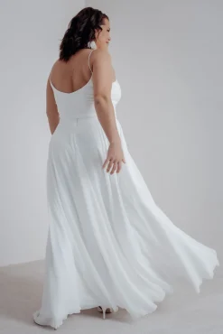 Kurzes Plus Size Braut Top – Corie crop Curvy><noscript><img width=