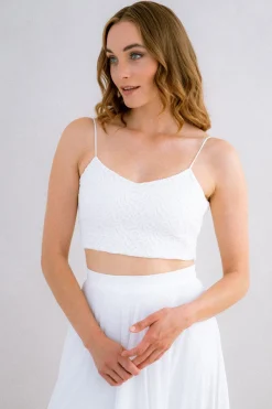 Kurzes Spitzentop – Aveline>noni New