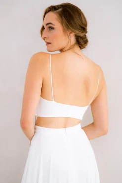 Kurzes Top mit Herzausschnitt – Pina><noscript><img width=