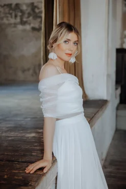 Kurzes Top mit Herzausschnitt – Pina><noscript><img width=