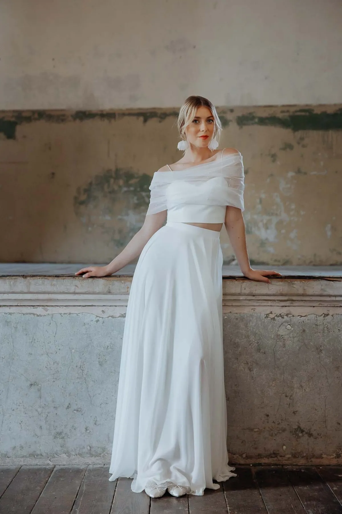 Kurzes Top mit Herzausschnitt – Pina>noni Discount