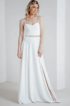 Kurzes Top mit Herzausschnitt – Pina><noscript><img width=