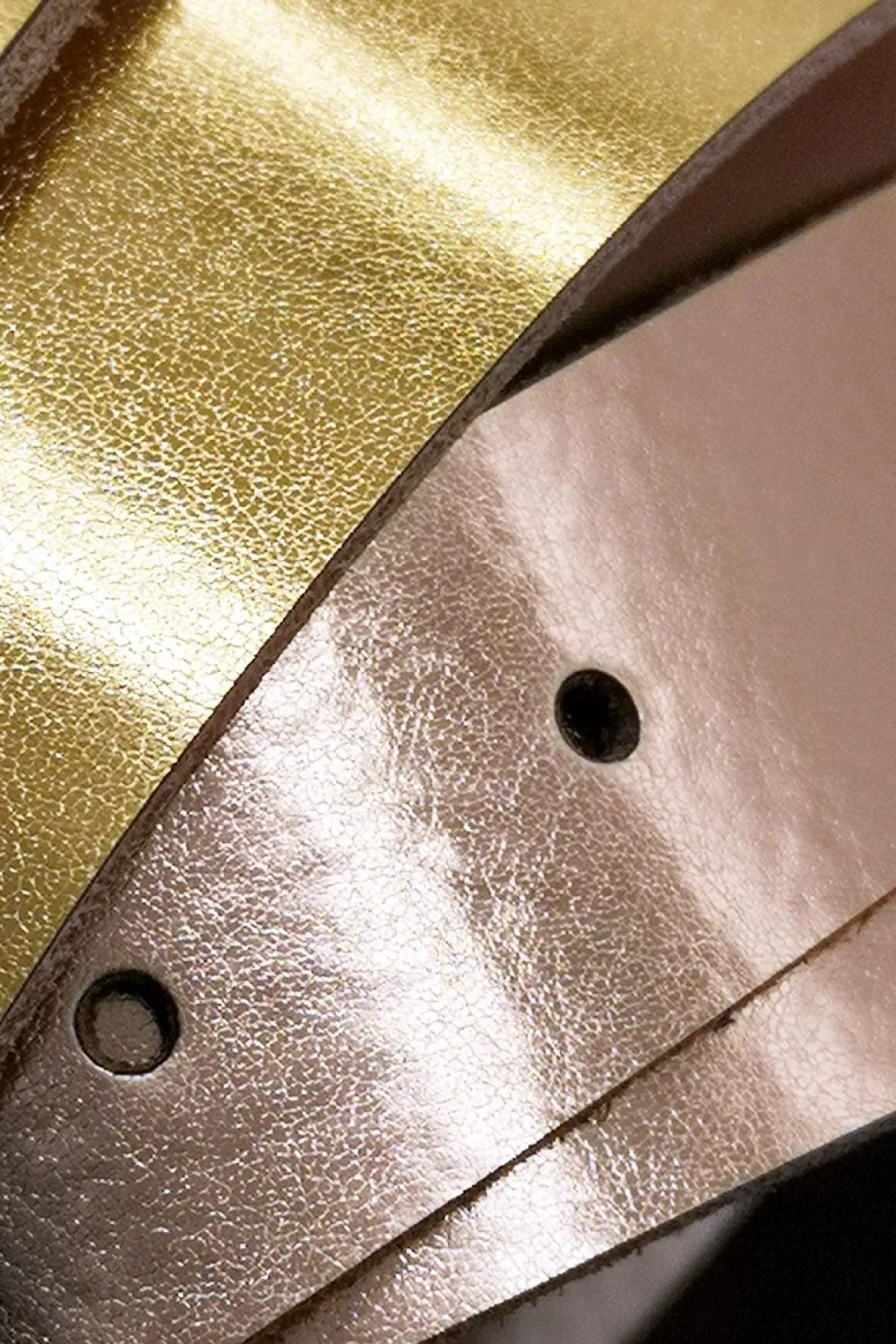 Leder-Brautgürtel in Roségold>forever & eva