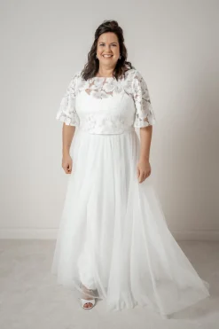 Maxi-Braut Rock aus Softtüll – Christy Curvy>noni New