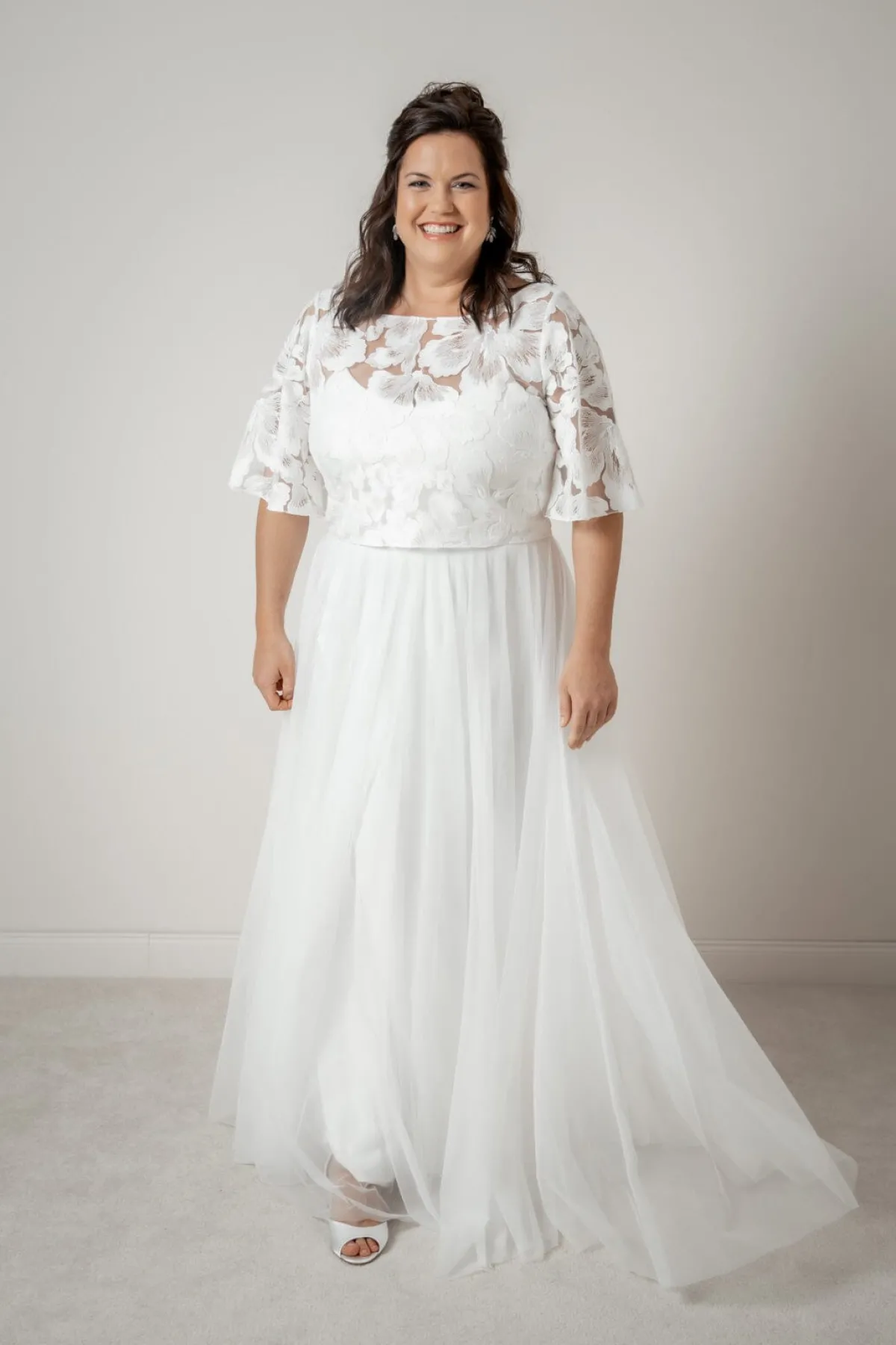 Maxi-Braut Rock aus Softtüll – Christy Curvy>noni New