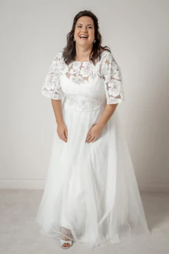 Maxi-Braut Rock aus Softtüll – Christy Curvy><noscript><img width=