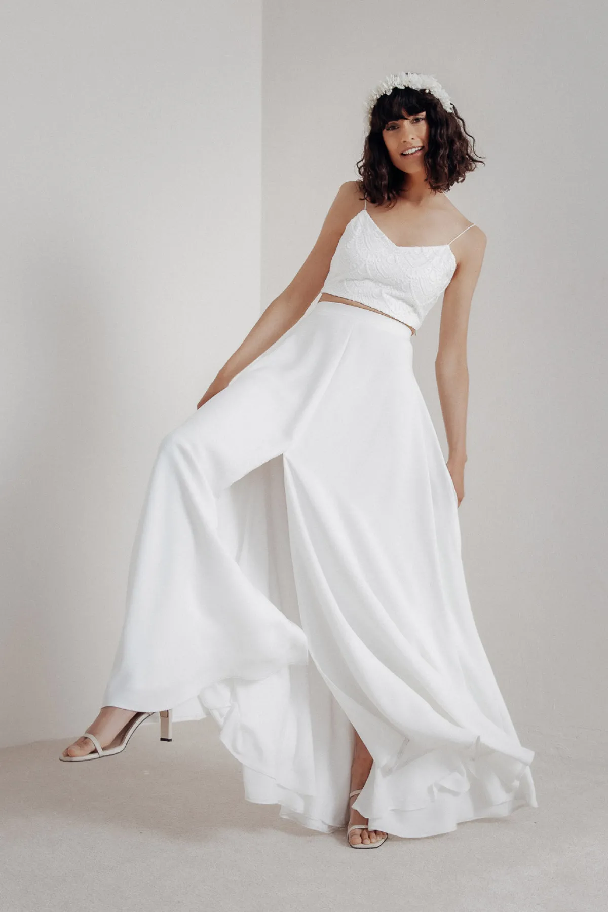 Maxi-Braut Rock mit Schlitz – Lunamae>noni Sale