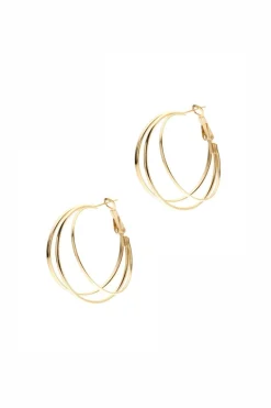 Mehrlagige Creolen in Gold>Poirier Outlet