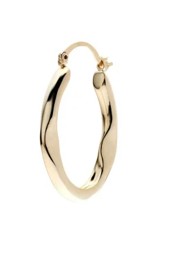 Ovalförmige Creolen in Gold><noscript><img width=