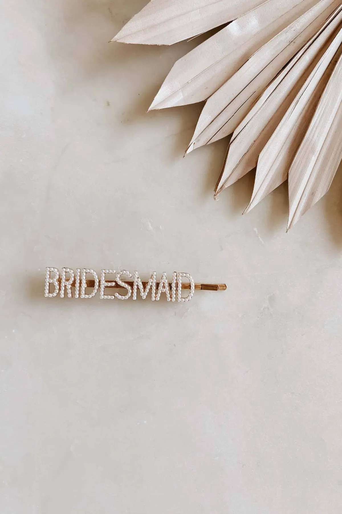 Perlen-Haarklammer "Bridesmaid">Untamed Petals