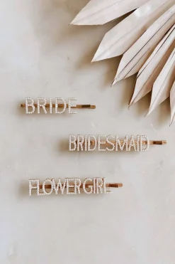 Perlen-Haarklammer "Bridesmaid">Untamed Petals