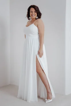 Plus Size Braut Rock aus Chiffon – Jona Curvy><noscript><img width=