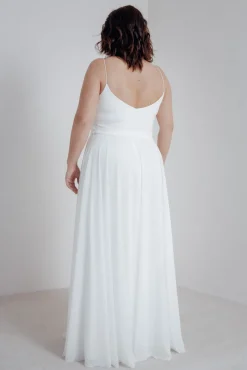 Plus Size Braut Rock aus Chiffon – Jona Curvy><noscript><img width=