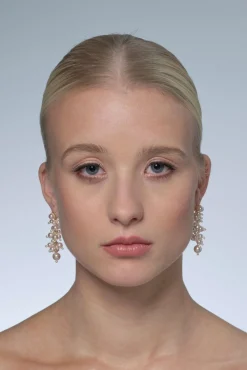 Rosafarbene Perlen-Ohrringe>Poirier