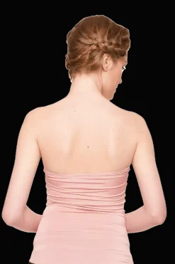 Rosafarbenes Unterziehtop – Long Jersey Bandeau Blush><noscript><img width=