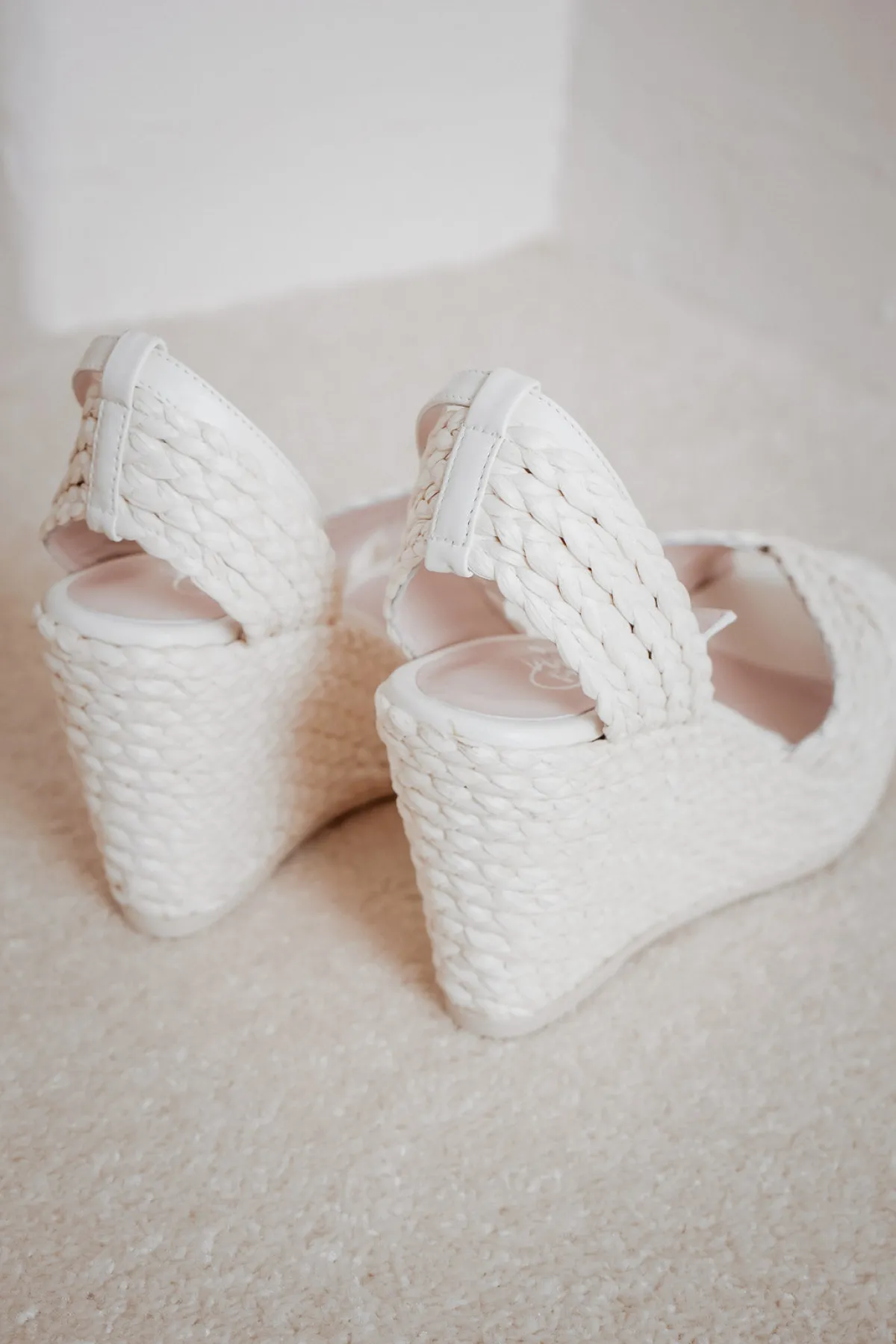 Sandalette mit Keilabsatz - Louna Pearl Raffia>Elsa Coloured Shoes Hot