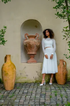 Satin-Brautschuhe in Ivory – Liberty | The><noscript><img width=