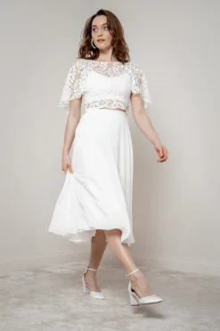 Satin-Brautschuhe in Ivory – Liberty | The><noscript><img width=