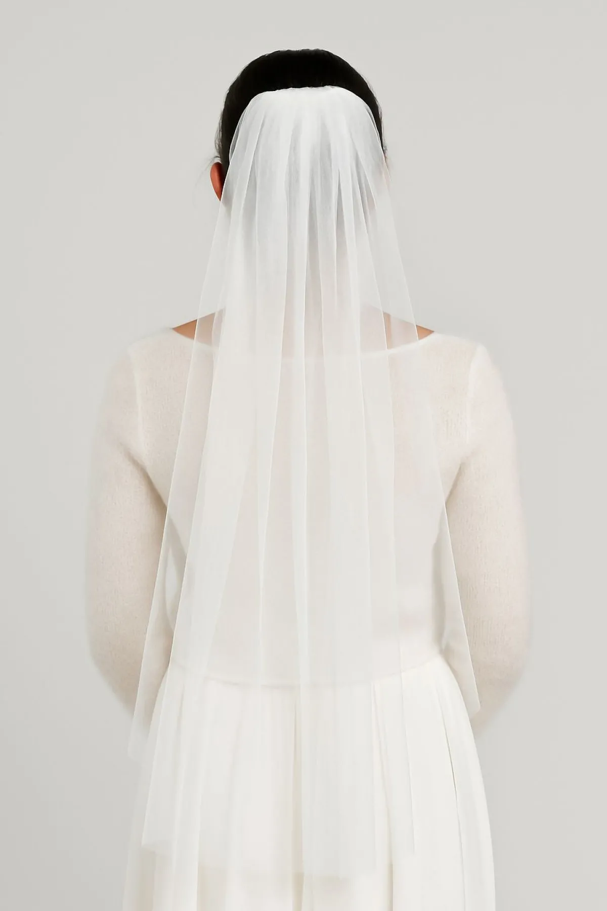 Schlichter Schleier aus Softtüll>Poirier New