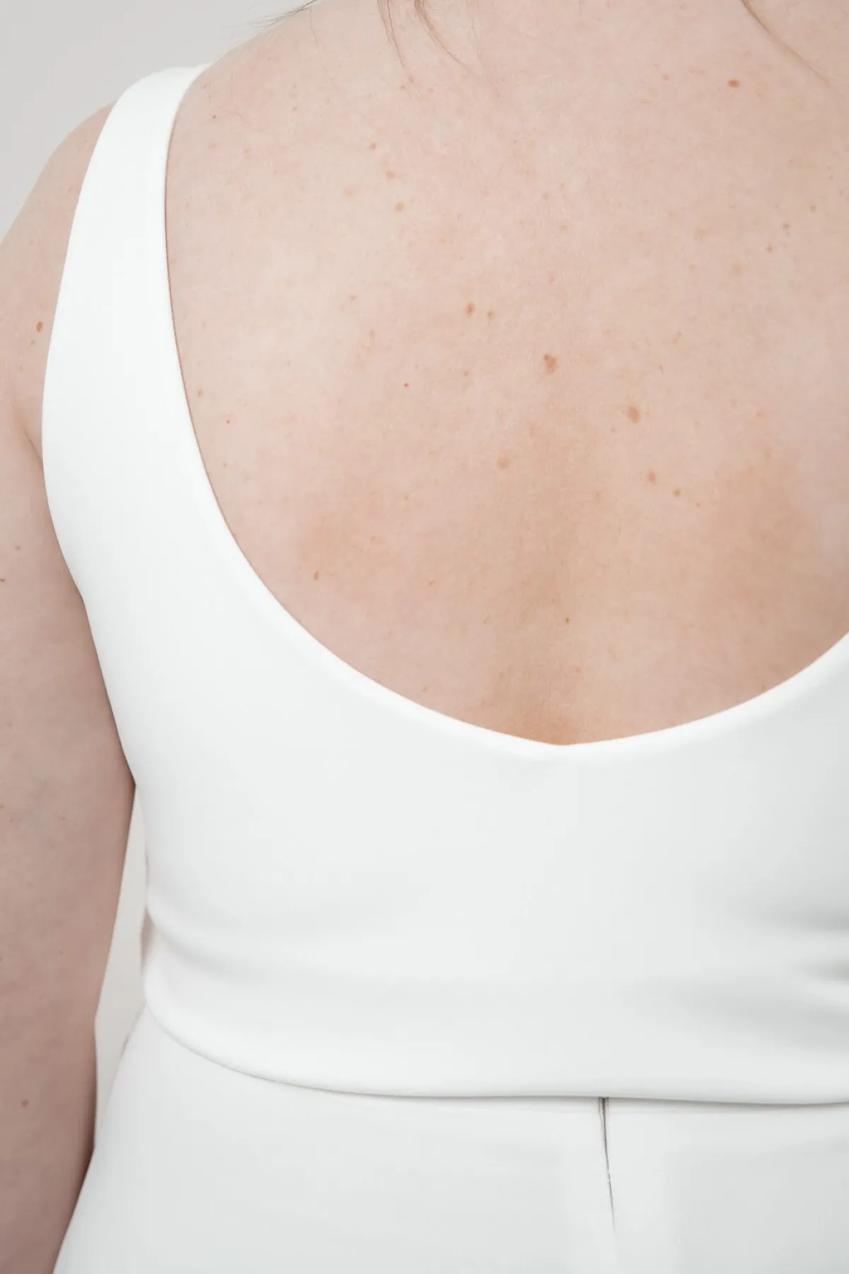 Schlichtes Braut Top – Majvi Ivory Curvy>noni Outlet