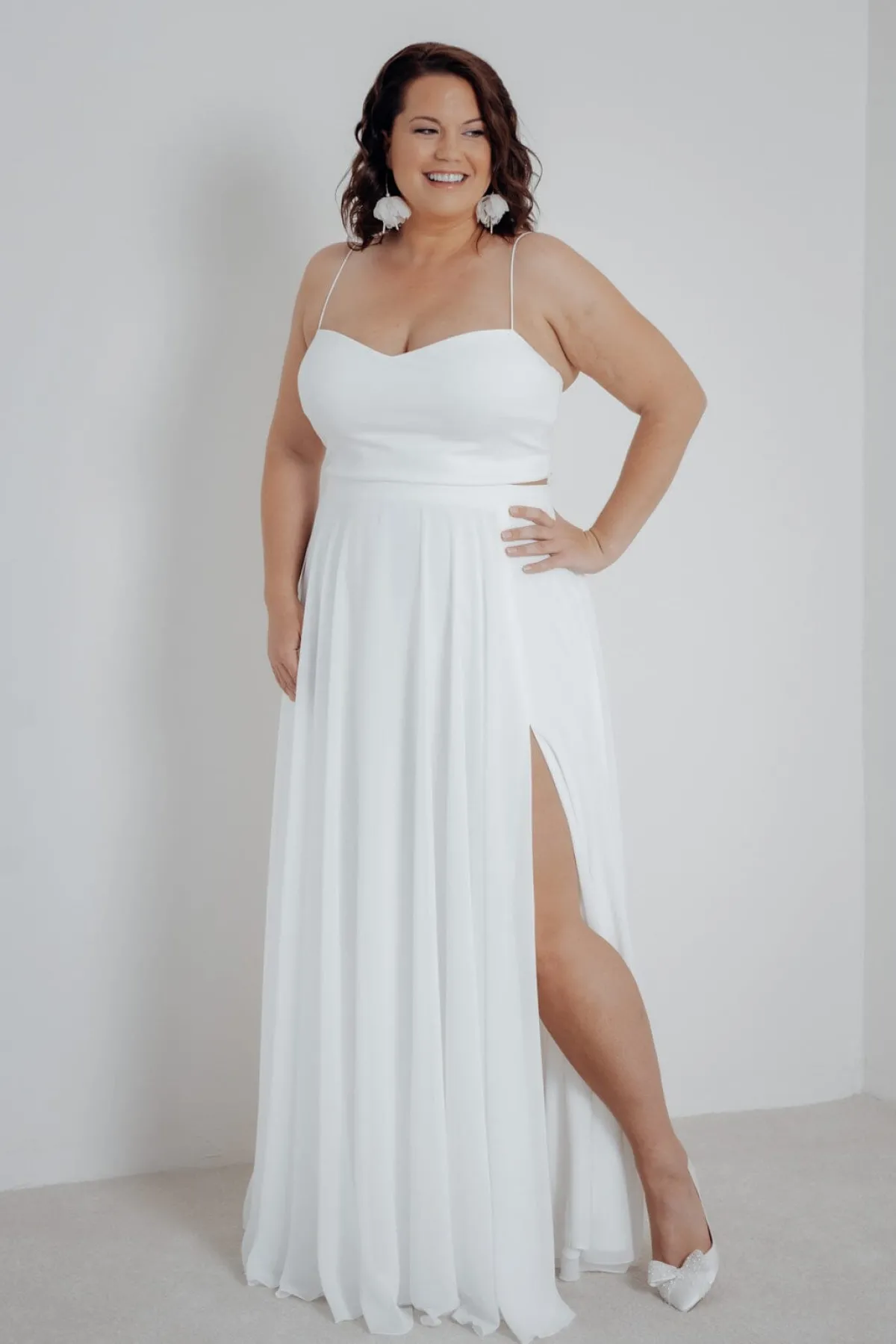 Schlichtes Top mit Herzausschnitt – Pina Curvy>noni Outlet