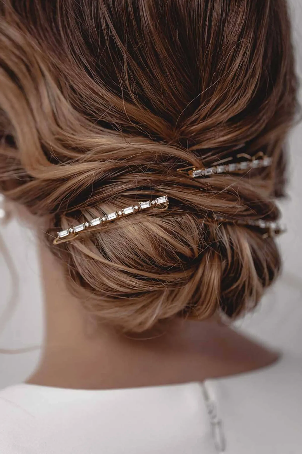 Schmaler Haarclip mit funkelnden Kristallen – New Horizon>Juvelan Discount