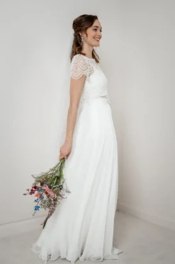 Schwingender Maxi-Chiffonrock – Mireya>noni Outlet