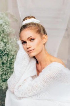 Scrunchie, großes Haargummi –><noscript><img width=