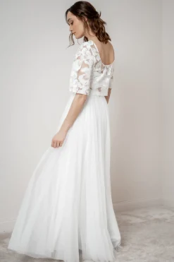 Showroom Only: Braut Rock in Ivory aus Softtüll – Christy Selected><noscript><img width=