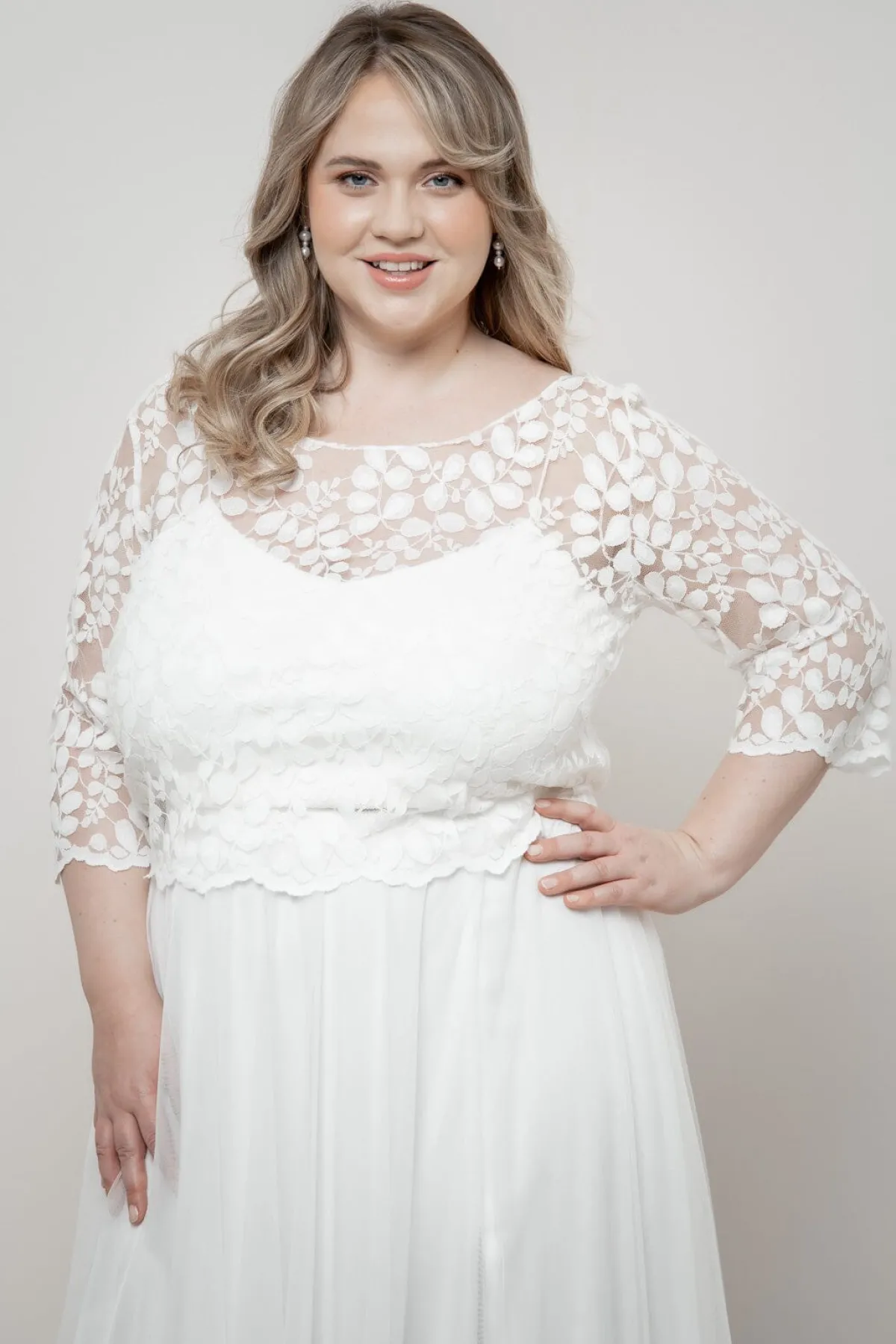 Showroom Only: Braut Top – Heda Curvy Selected>noni Clearance