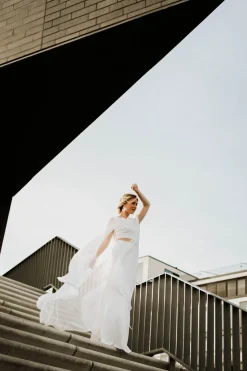 Showroom Only: Chiffon Braut Cape – Philia Selected>noni Hot