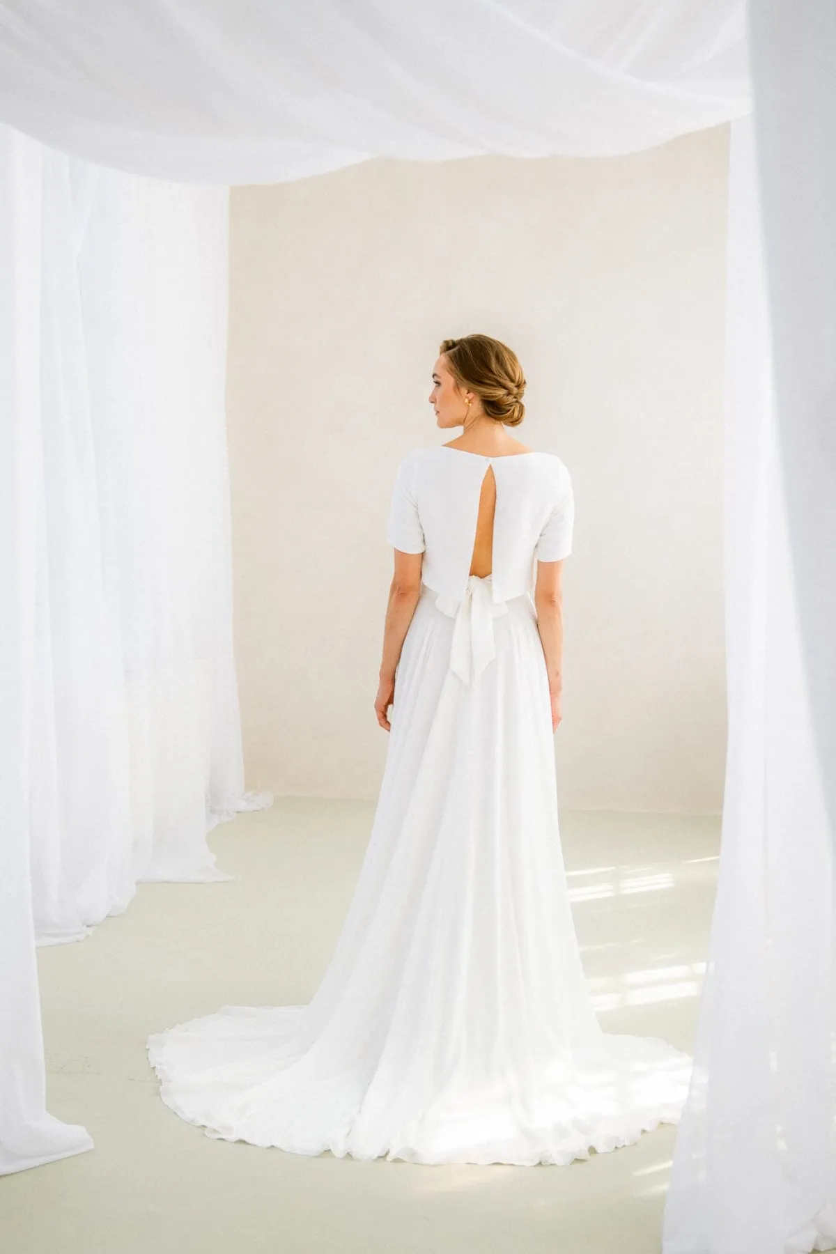 Showroom Only: Crêpe Braut Top – Amariel Selected>noni New