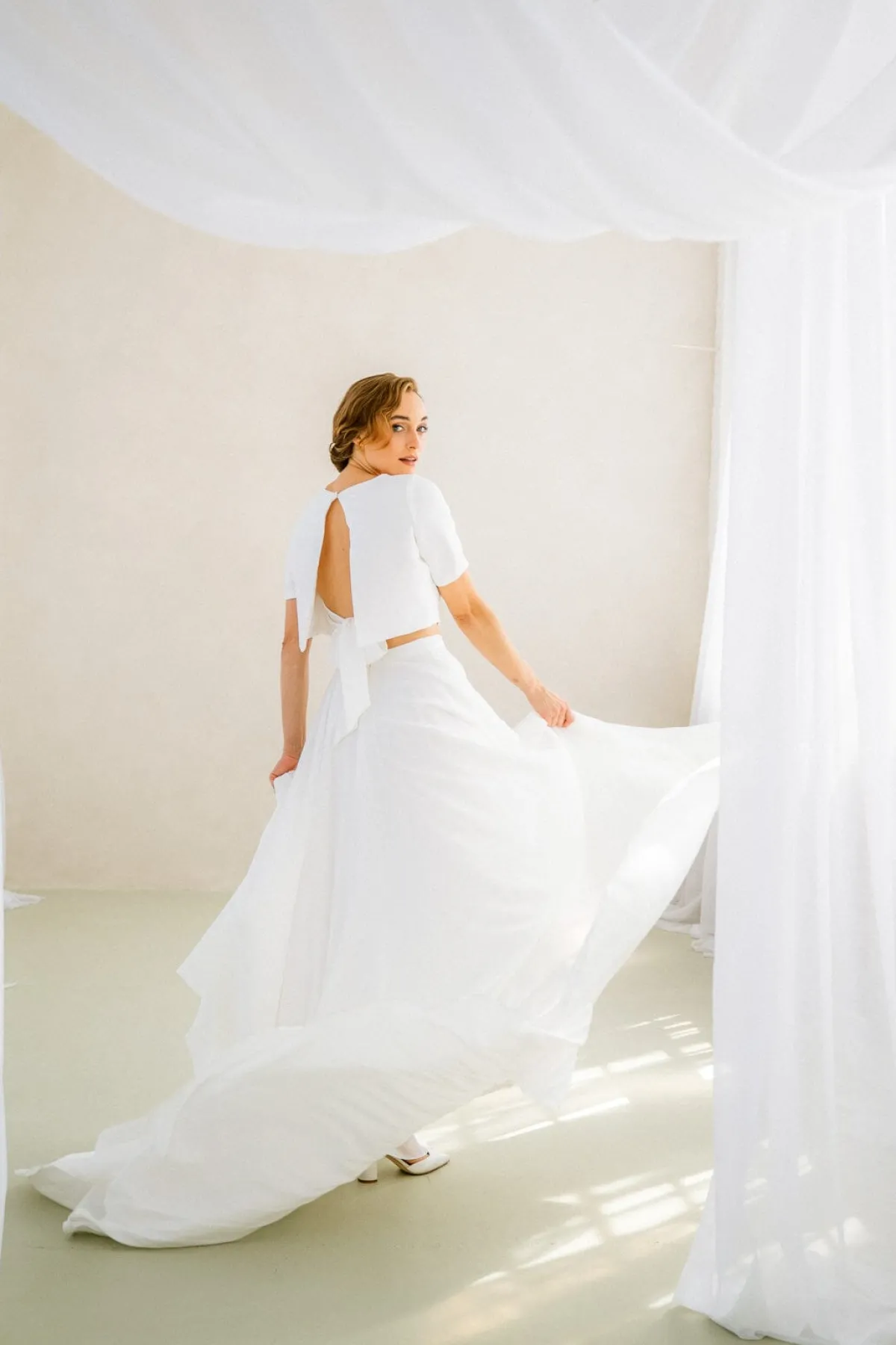 Showroom Only: Crêpe Braut Top – Amariel Selected>noni New