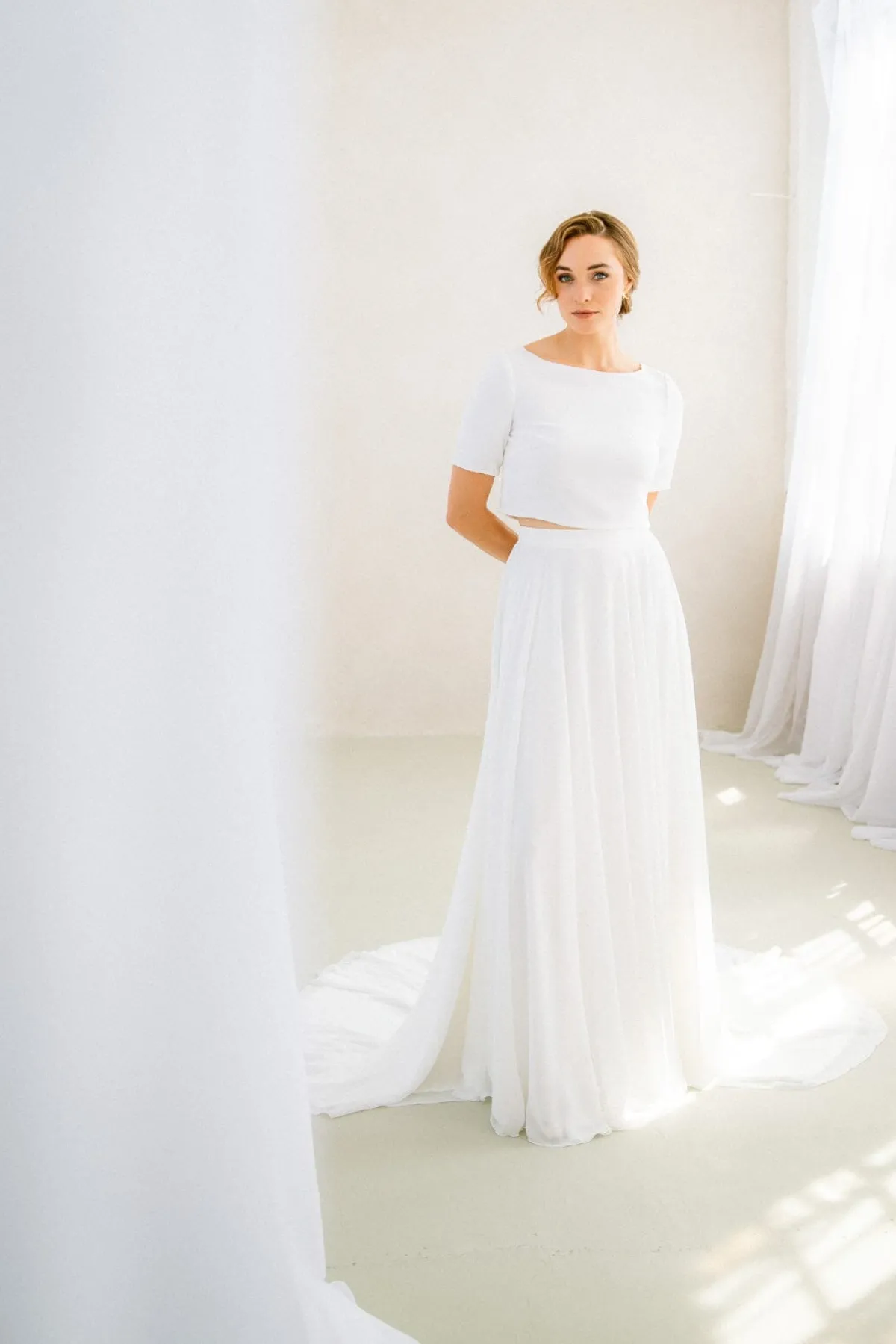 Showroom Only: Crêpe Braut Top – Amariel Selected>noni New